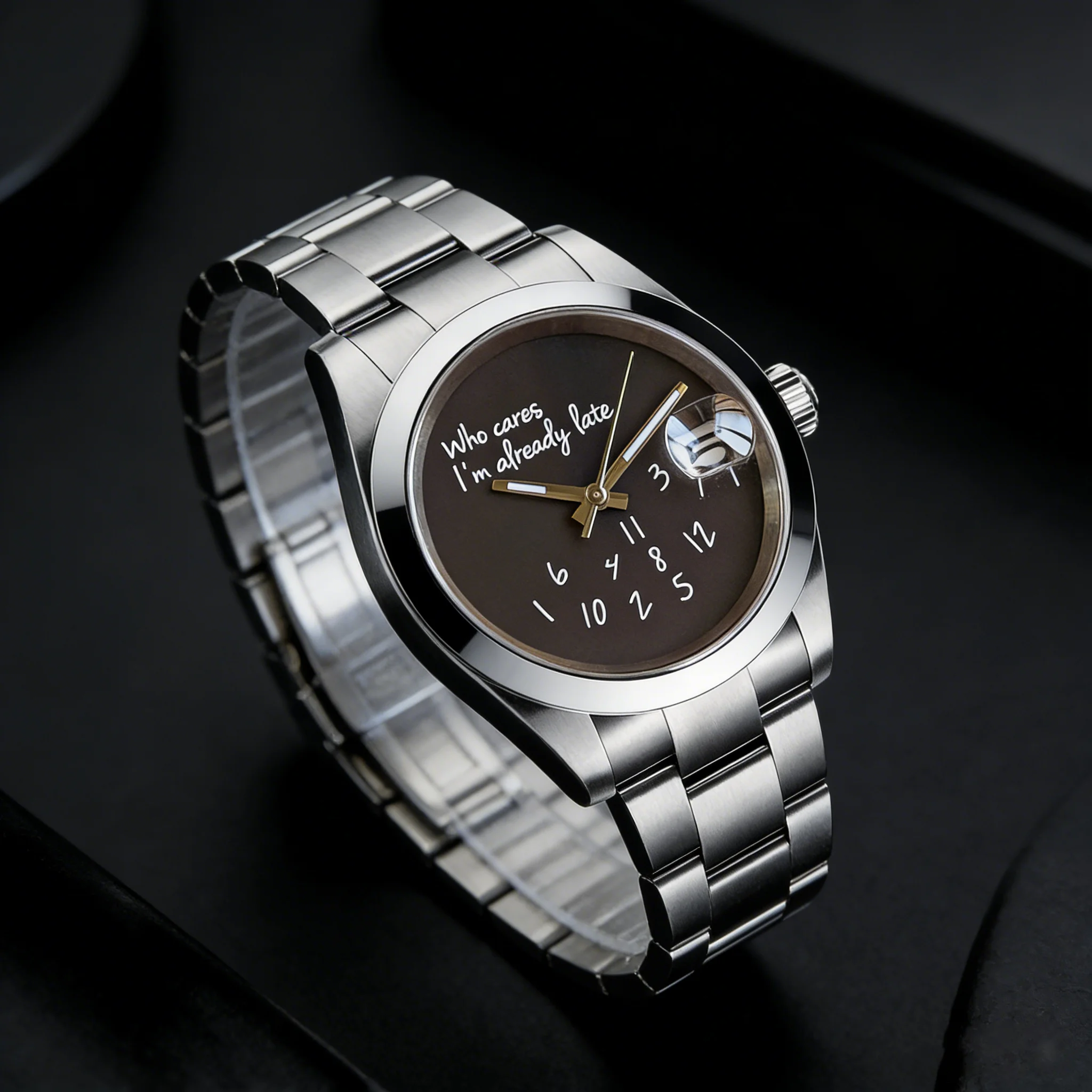 

Tandorio New 36mm/39mm Sapphire Glass Men's Mechanical Watch For Miyota 8215/PT5000 Automatic Movement 20ATM Diver Black Watch