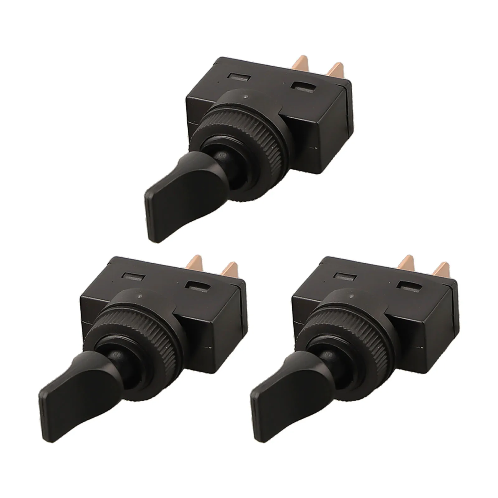 3pc Car For Toggle Switches 12V 20A with Flat Handle Suitable for Cars Trucks Motorcycles and Boats Compact and Reliable Design