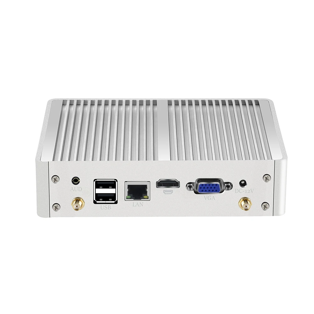 XCY 팬리스 미니 PC 인텔 코어 I7 4500U I5 5200U 300M WiFi 기가비트 이더넷 8개 USB 포트 VGA HDMI 디스플레이 윈도우 10 리눅스 HTPC 썸네일 4