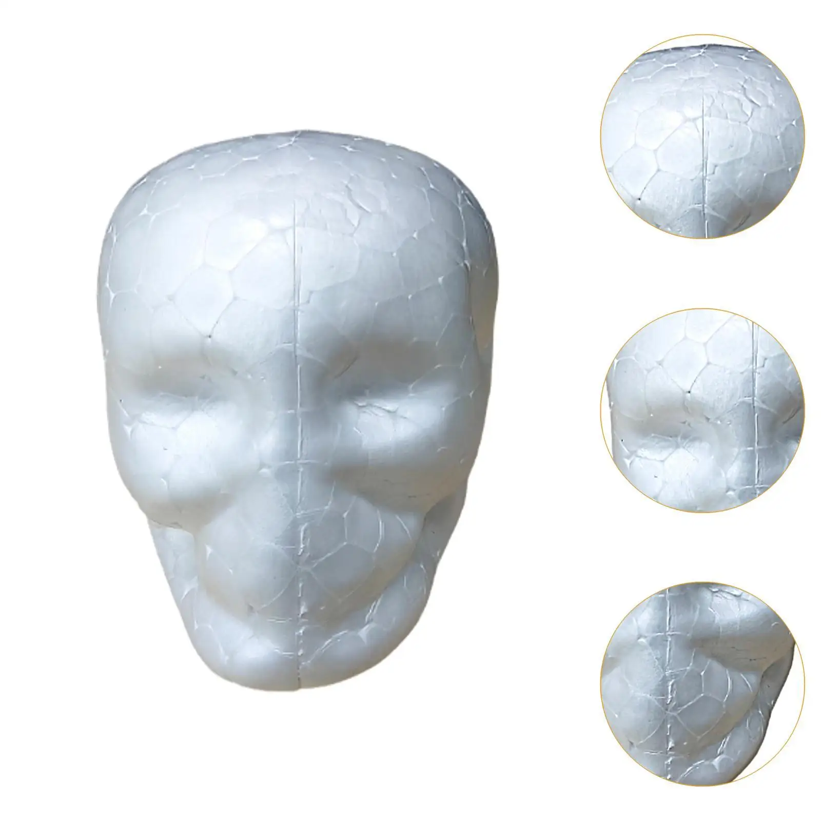 Foam Skull Shape Props DIY Craft for Halloween Household Autumn Fall Harvest