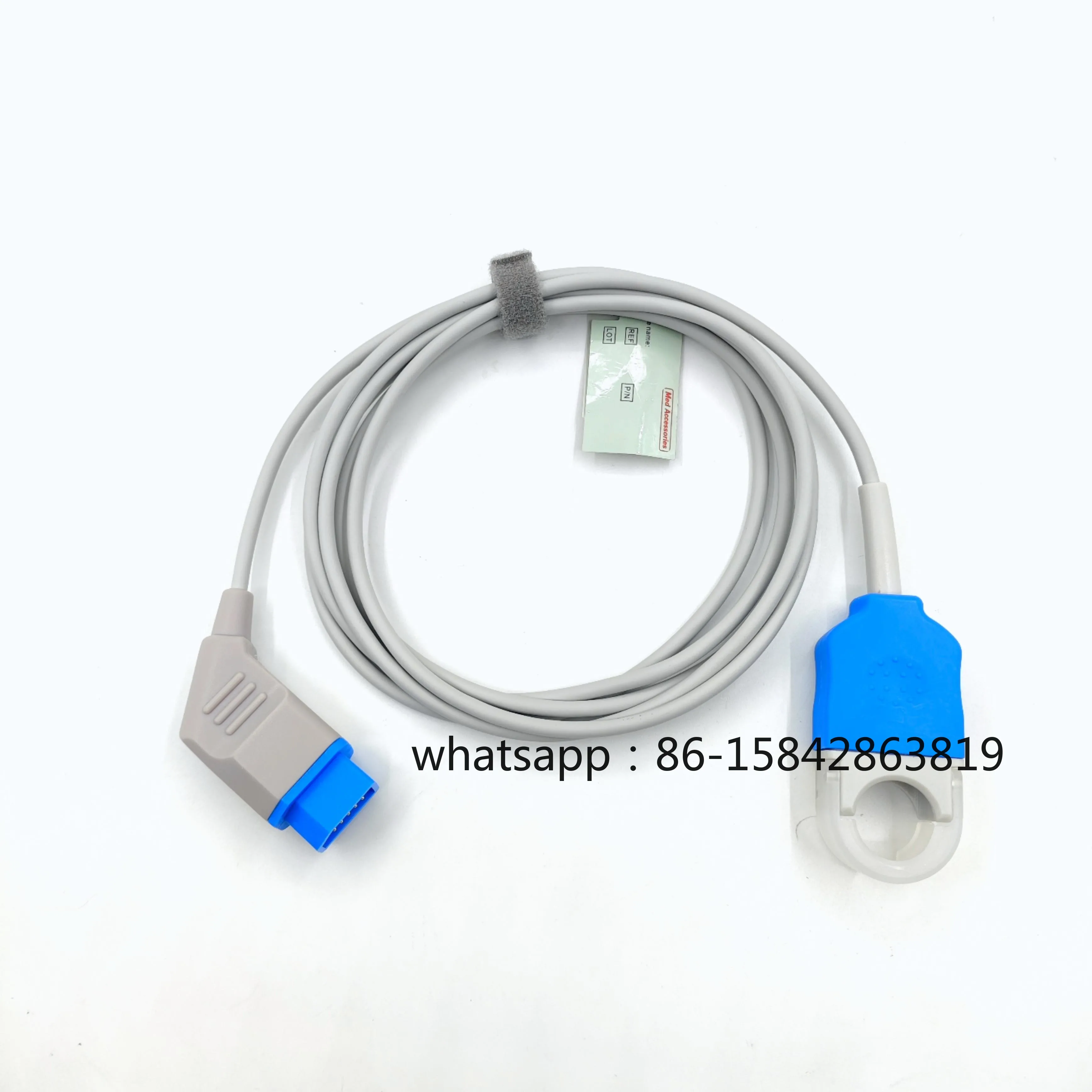high-quality-30m-nihon-kohden-compatible-spo2-extension-cable-reusable-medical-consumables