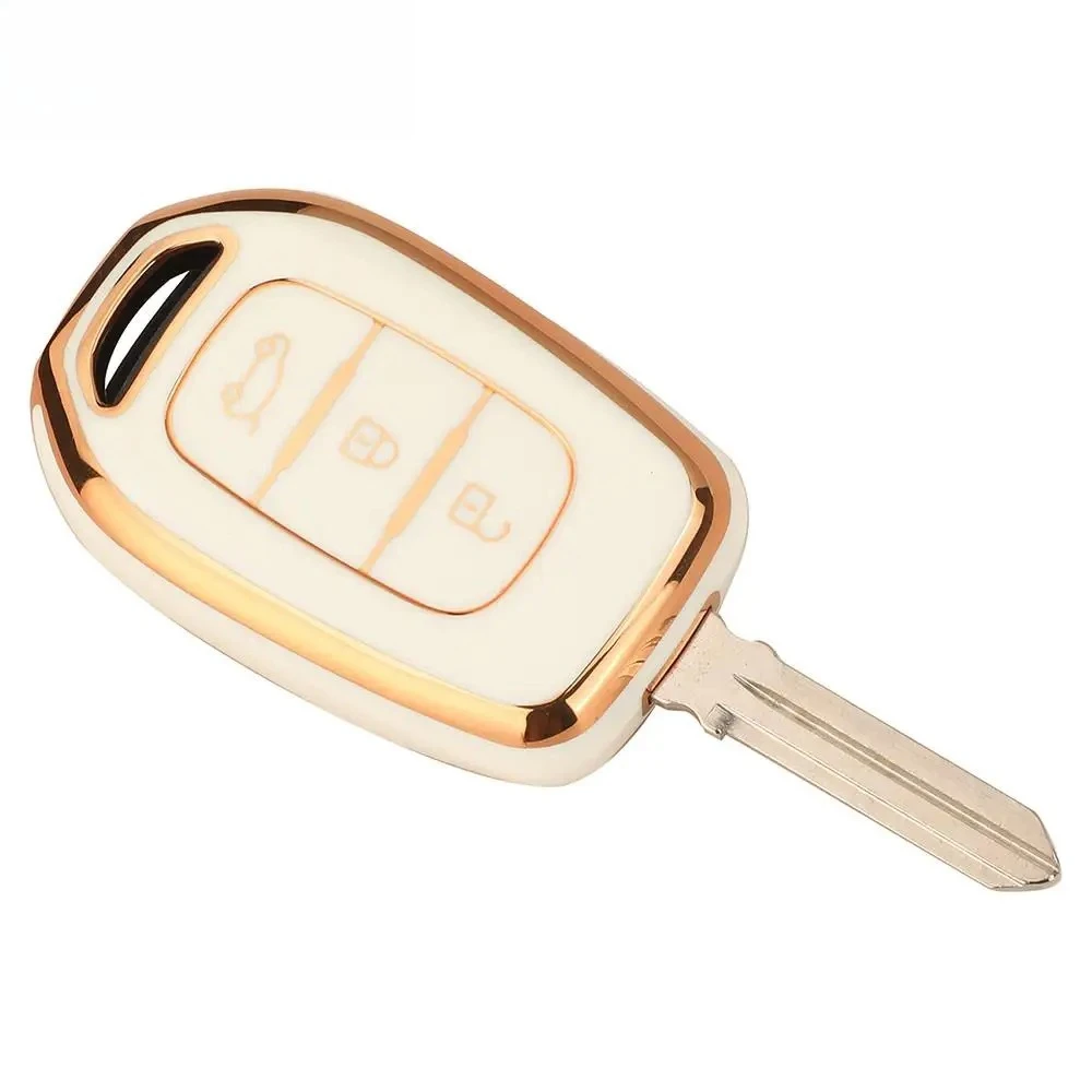 

Силиконовый чехол из ТПУ для дистанционного ключа автомобиля для Renault Kwid Traffic Symbol Sandero Logan Lodgy Dokker Dacia Duster Protect