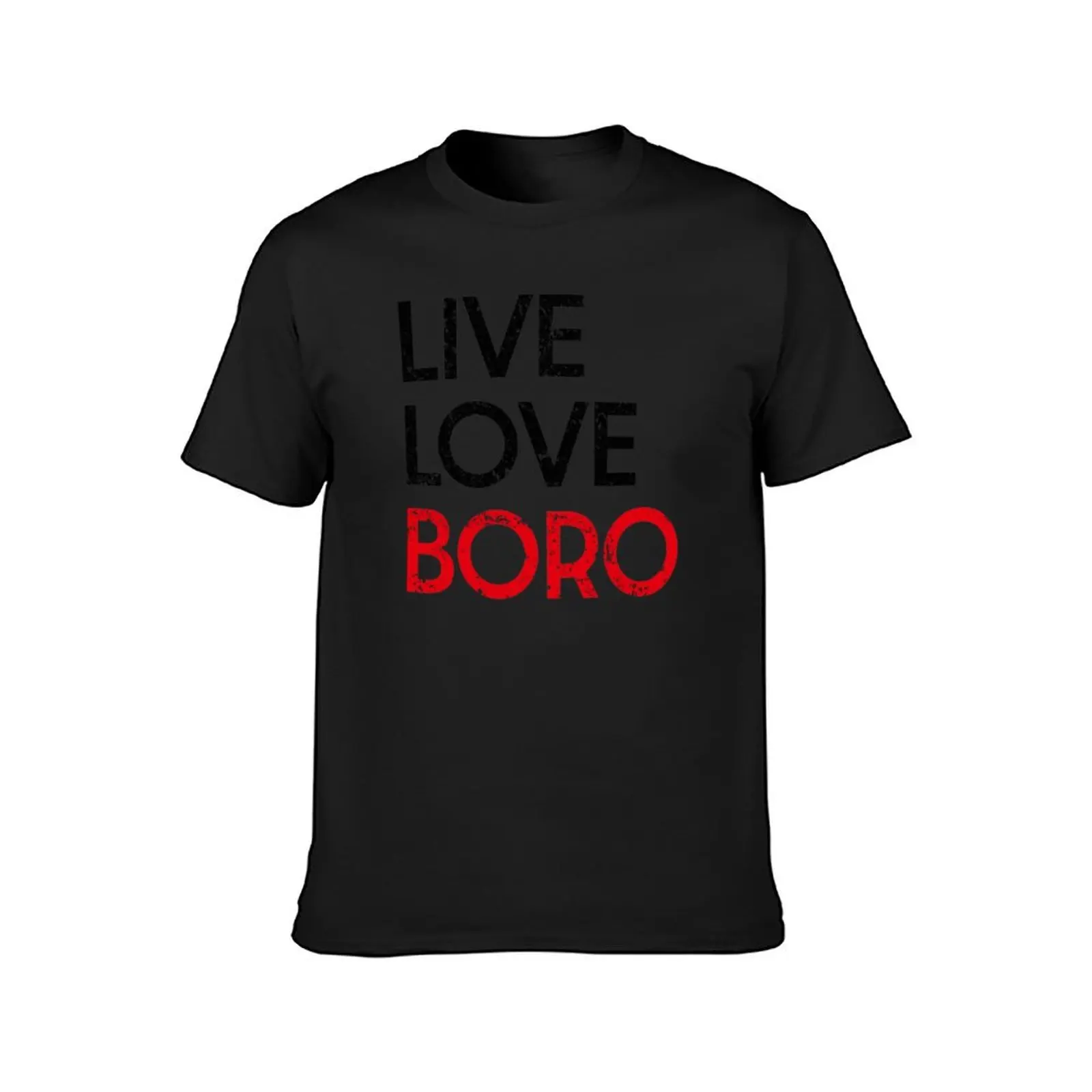 Live Love Boro - Middlesbrough Smoggies T-Shirt sweat summer top graphics plain white t shirts men