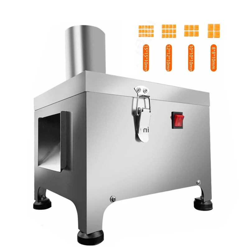 Electric Carrot Shredder Chopper Cutter Commercial Vegetable Potato Dicer Dicing Shredding Machines