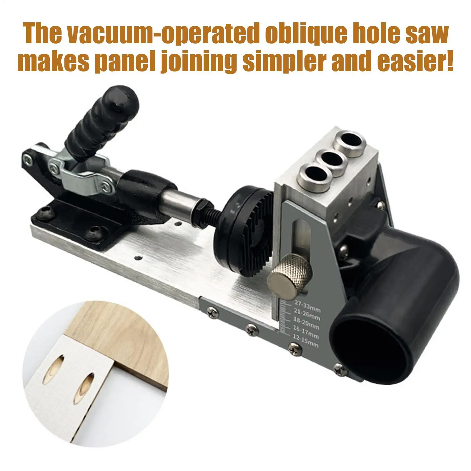 دليل الحفر تهزهز الدقة ثقب محدد قابل للتعديل لكمة محدد لأشغال المعادن الصناعية تحسين المنزل نجار #4