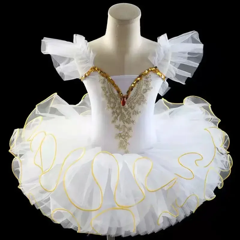 المهنية الباليه توتو الفتيات الأزرق الوردي طبق فطيرة توتو راقصة الباليه فستان الحفلات الكبار النساء الطفل الاطفال ملابس رقص الباليه