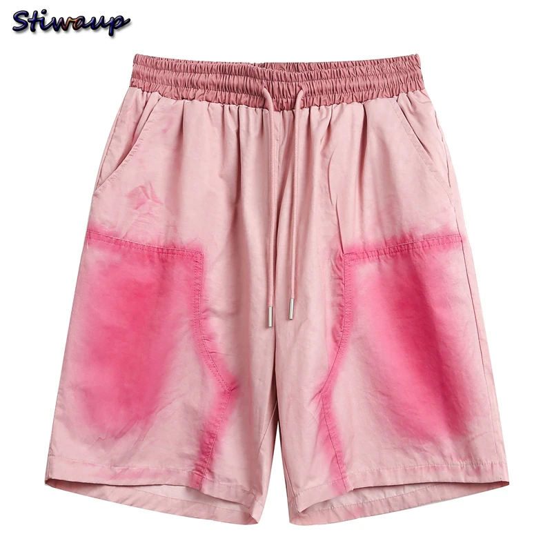 Streetwear Beach Shorts Women 2024 Harajuku Oversized Loose Drawstring Cargo Shorts Summer Wide Leg Sports Female Short Pants