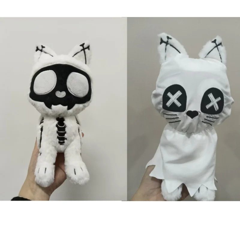 

Cartoon Halloween Ghost Cat Plush Toys Soft Dolls Cute Cat Plush Toy Kawaii Room Decor Girl Boy Birthday Gift