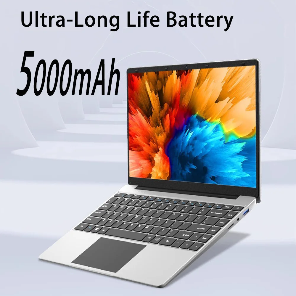 14" Laptop Computer Intel Celeron J4105 Notebook Computers Windows 11 12GB DDR4 256GB SSD 1920*1080P Mini Gaming Laptop