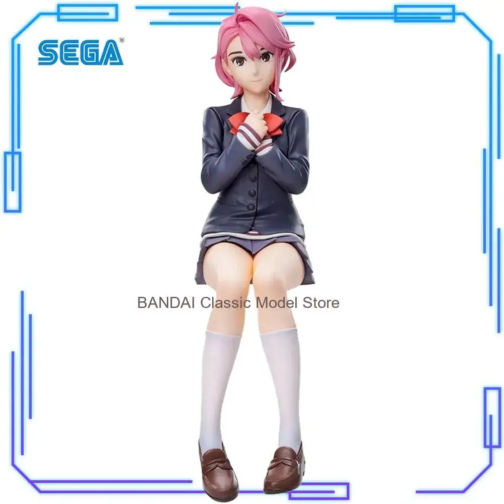 

В наличии: Оригинальная фигурка SEGA Dandadan Shiratori Aira Premium PM Chokonose, 14 см, коллекционная модель, игрушка, подарок