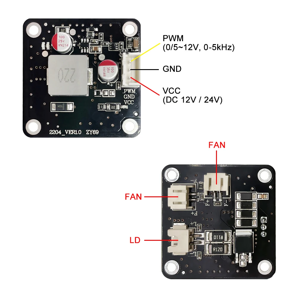 LASER TREE 20W 40W 80W Laser Driver for Laser Engraving Cutting Head Laser Module Engraver Wood Working Tools Accessories