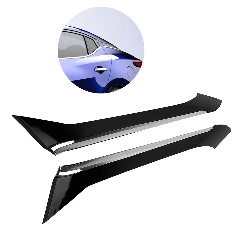 

Комплект накладок на C-стойки (левая и правая) 78873-4RA0A, 78872-4RA0A для Nissan Maxima 2016-2021, высокопрочный АБС-пластик, прямая замена