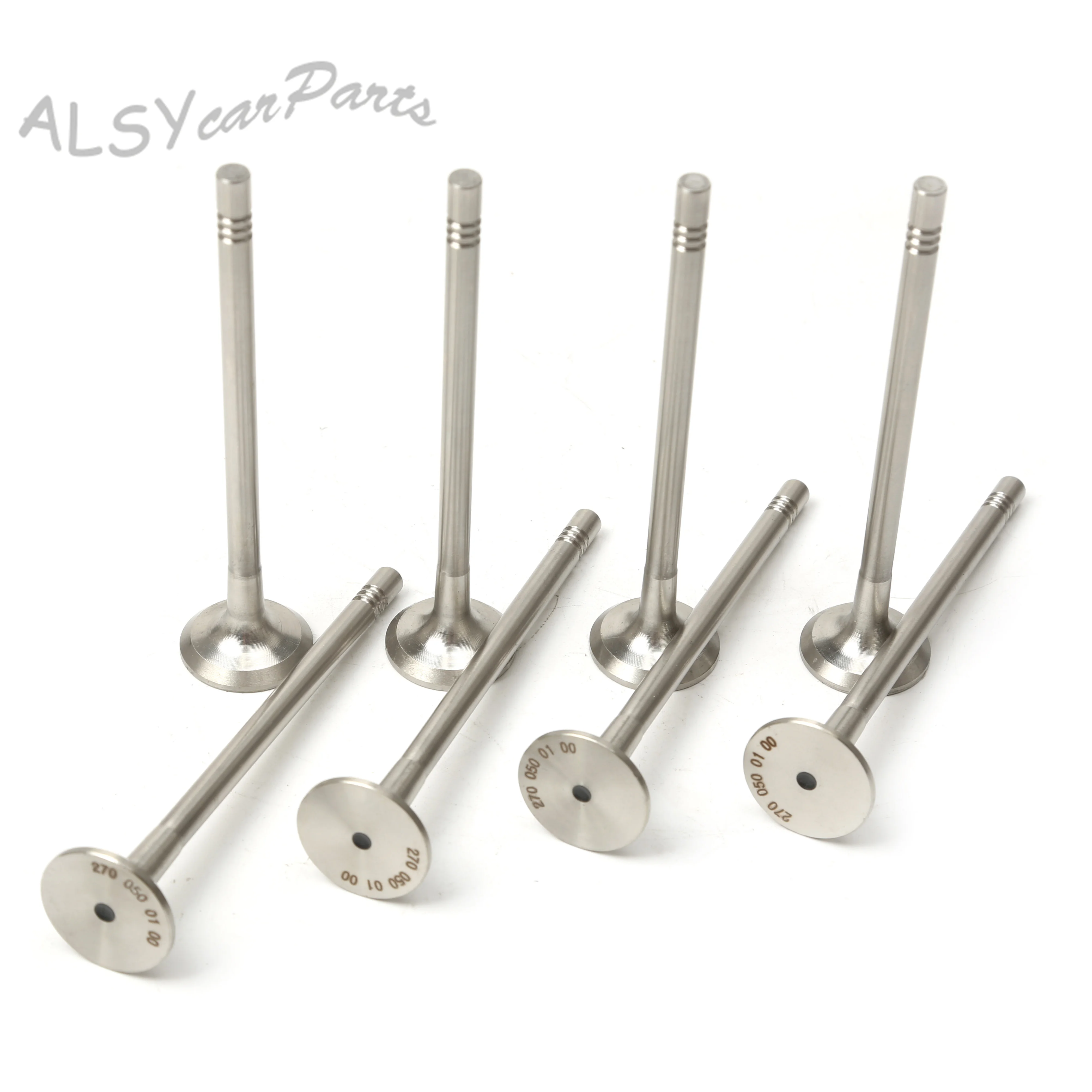 Car 8PCS Exhaust Valves Set 2700500100 For Mercedes-Benz A 220 4-matic B 220 CLA 200 Urban Vision GLE 350 SLK 300 EV95272