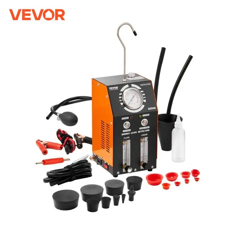 VEVOR Automotive Smoke Machine Leak Detector EVAP Smoke Machine Leak Tester 2-Mode Vacuum Diagnostic for EVAP Fuel Pipe System