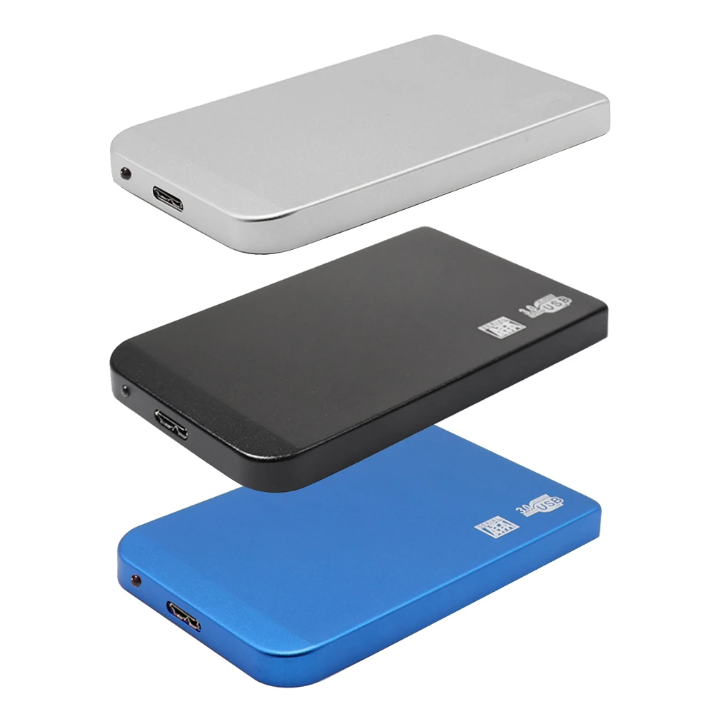 Boîtier de disque dur USB3.0 SATA SSD HDD 2,5 pouces, 5Gbps, 3 to, USB3.0 SATA, boîtier de disque dur Portable (disque dur non inclus)
