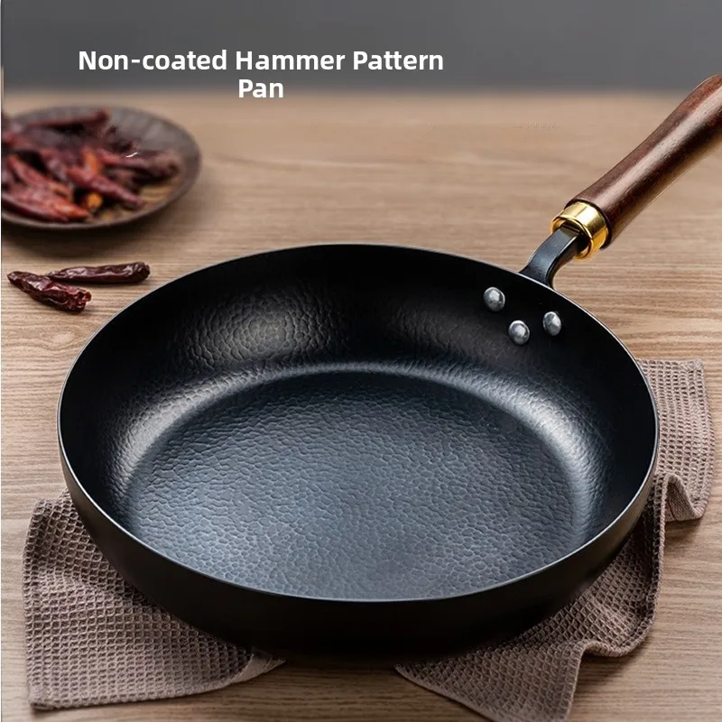thickened-flat-bottom-non-stick-pan-sleeve-sun-protection-iron-pot-for-grilling-steak-no-coating-high-temperature-resistant
