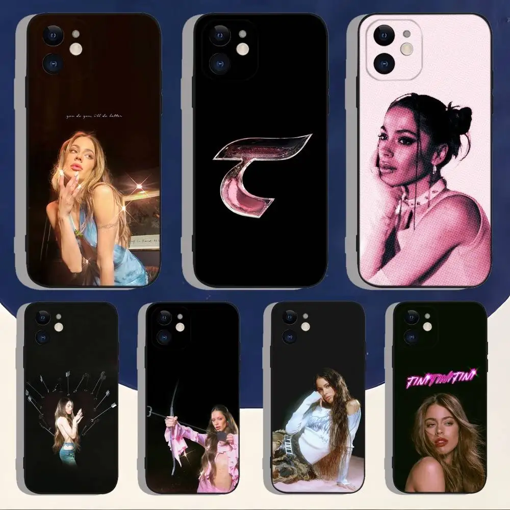 

TINI Cupido Spanish Phone Case For iPhone 17,16,15,14,13,12,11,Pro,Max,Plus,Air,X,XS,XR,SE,8,7,Mini,Soft Silicone Black Case