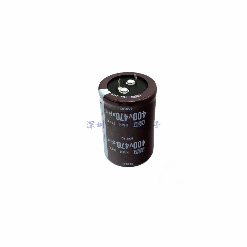 New Japanese black gold steel 400V470UF 450V470UF 4-pin electrolytic capacitor 35X40/45/50mm