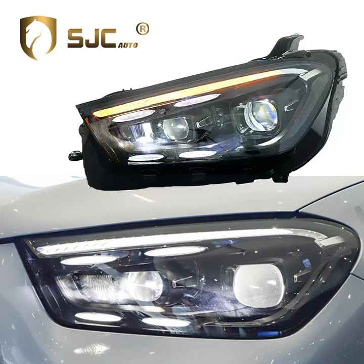 

SJC Upgrade Auto Parts for Mercedes-Benz GLE W167 Headlights 2020-2023 Hot Selling New W167 LED Headlights Daytime signal Lights
