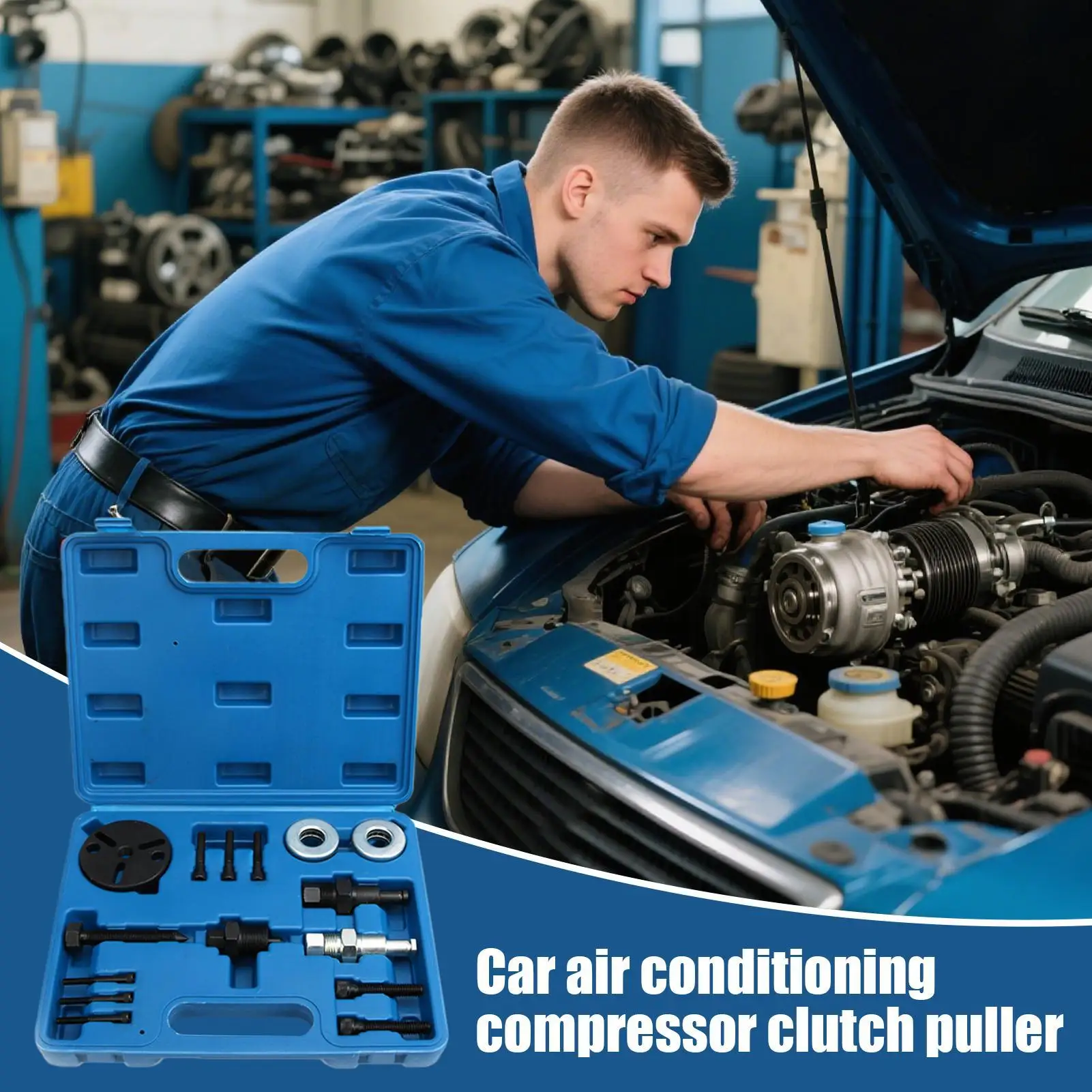 

Инструмент для снятия сцепления переменного тока, сверхмощный инструмент для снятия подшипников, аксессуары для точной механики, инструменты для разборки автомобильного кондиционера