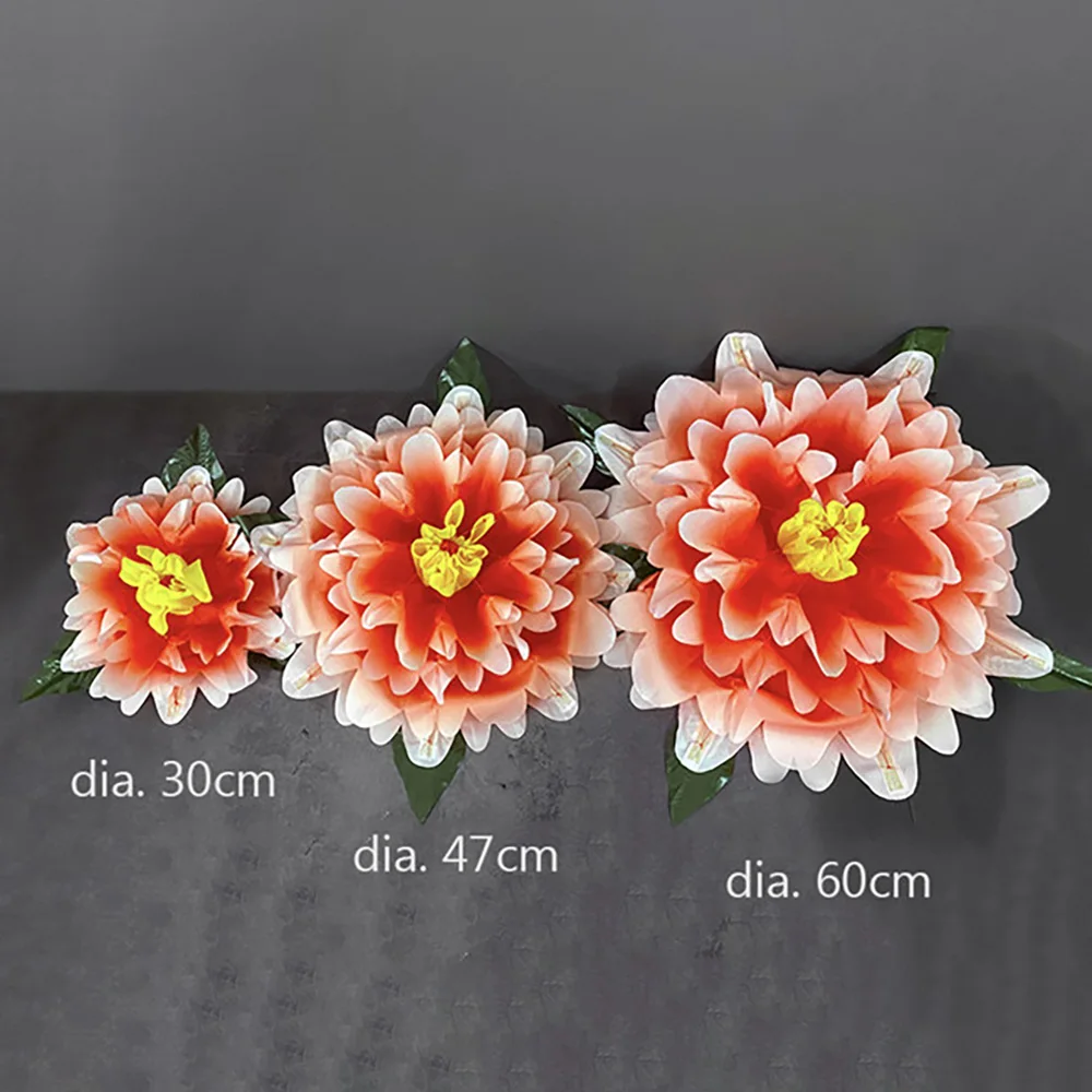 

Peony Production-Gradient (80cm,Yellow/Red/Pink Color) Magic Trick Stage Peony Gimmick Hand Appearing Flower Comedy Magia Mental