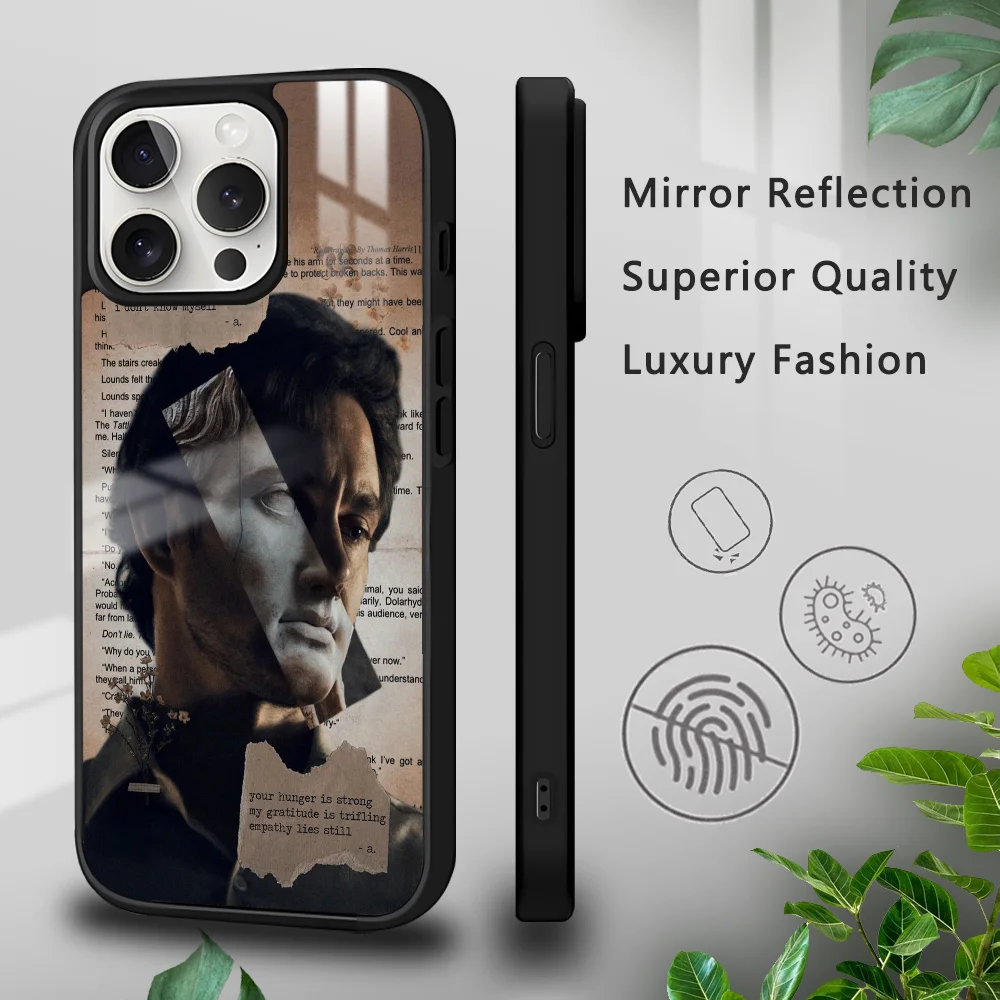 H-Hannibal Will G-Graham Phone Case For IPhone 16 15 14 13 12 11 Pro Xs Max Mini Plus Celulares Hard Funda