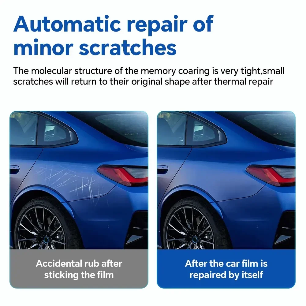 For BMW 3 Series G20 2023 Pre Cut Car Paint Protection Film Body Transparent Anti Scratch Invisible Clear PPF Car Accessories