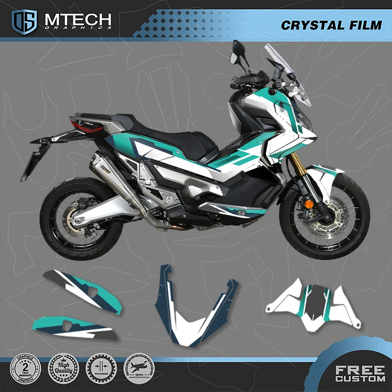 

DSMTECH Custom Motorcycle Graphics Enduro Decals Stickers Kits For HONDA 2017 2018 2019 2020 X-ADV750 750cc-008