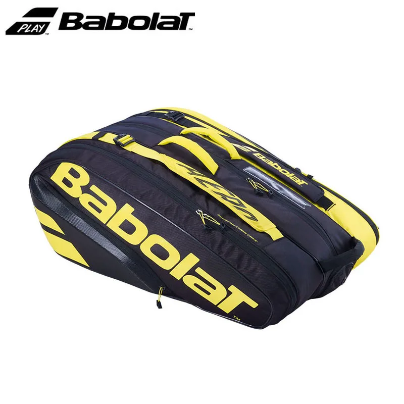 Adult Professional Babolat Court Tennis Bag 2R 3R 6R 12R Large Capacity Pure Aero Strike Series Tenis Backpack Tim Same Type Bag