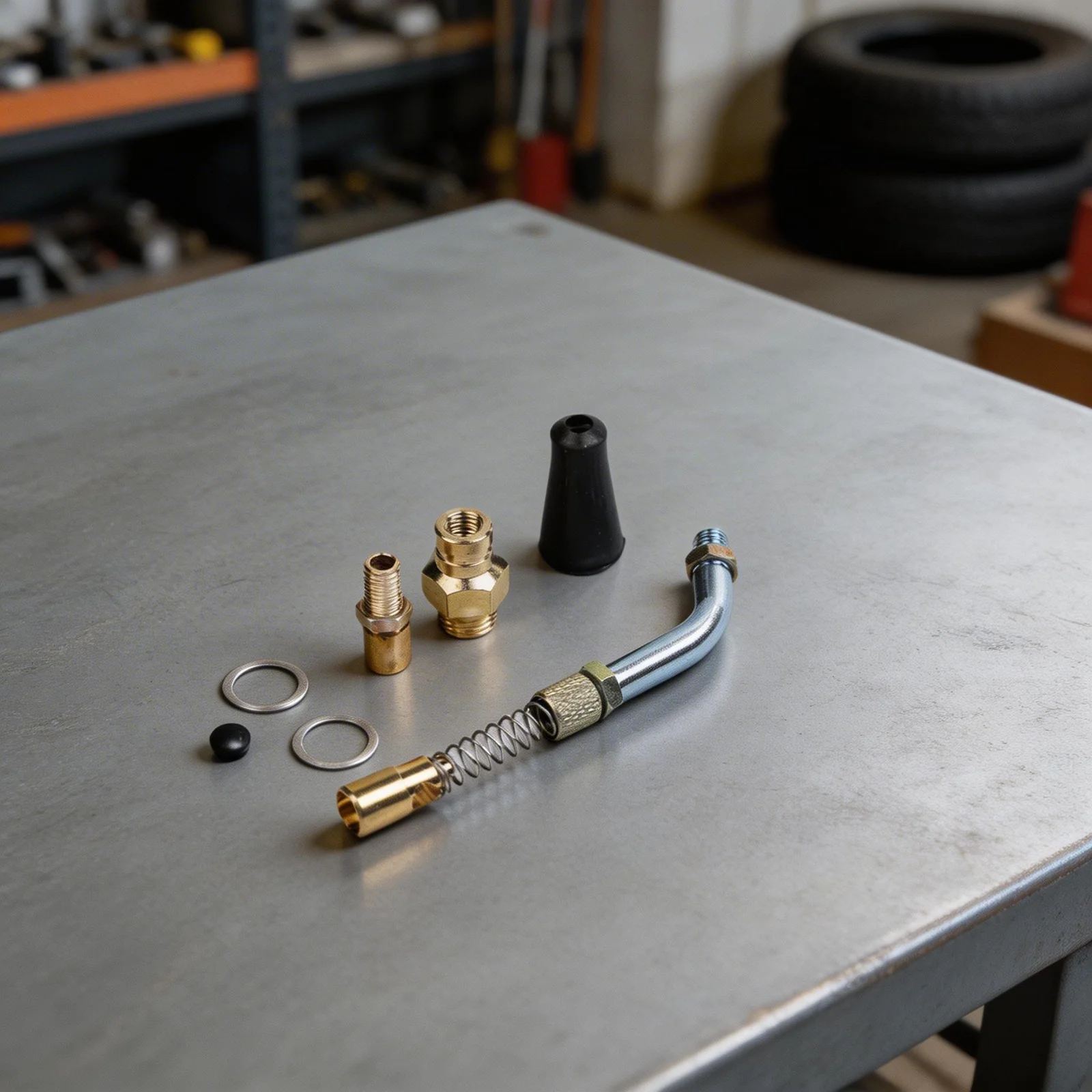 Complete Starter Valve Plunger Kit for Mikuni TMVM Motorcycle, Ensures Proper Fuel Flow and Efficient Combustion