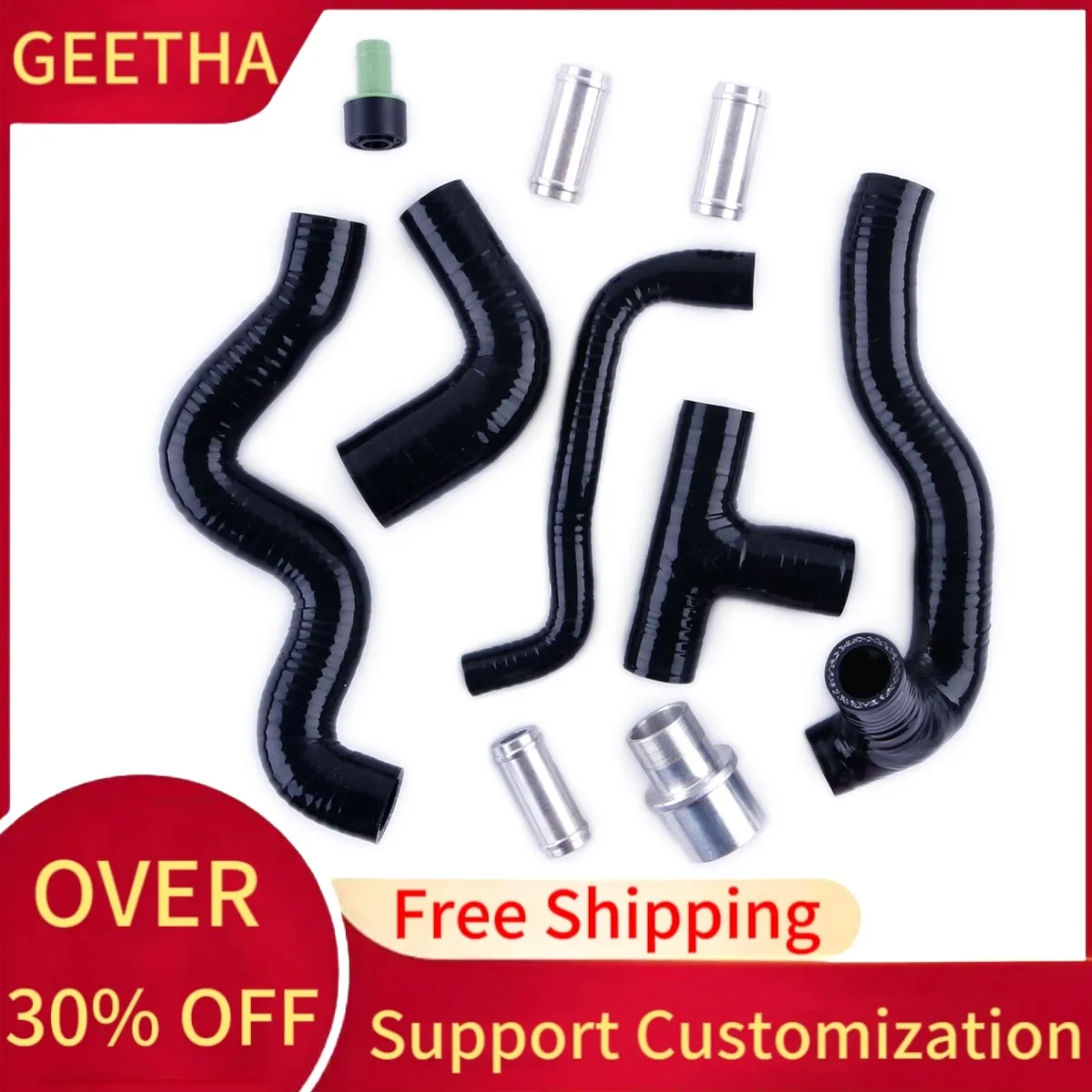 For 1999-2005 VW Bora Jetta Golf Mk4 1.8T AUQ AUM 2001-2003 Audi A3 Silicone Crankcase Breather Hose Tube Pipe Kit