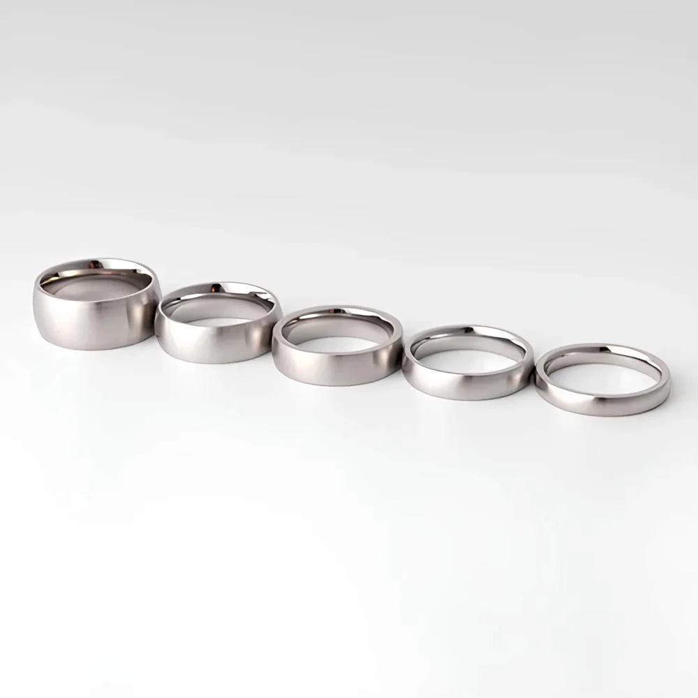 الجراحية 316L الفولاذ المقاوم للصدأ نحى الفرقة خواتم مجوهرات الزفاف الصناعية للرجال النساء السائق تكويم خواتم اكسسوارات #4