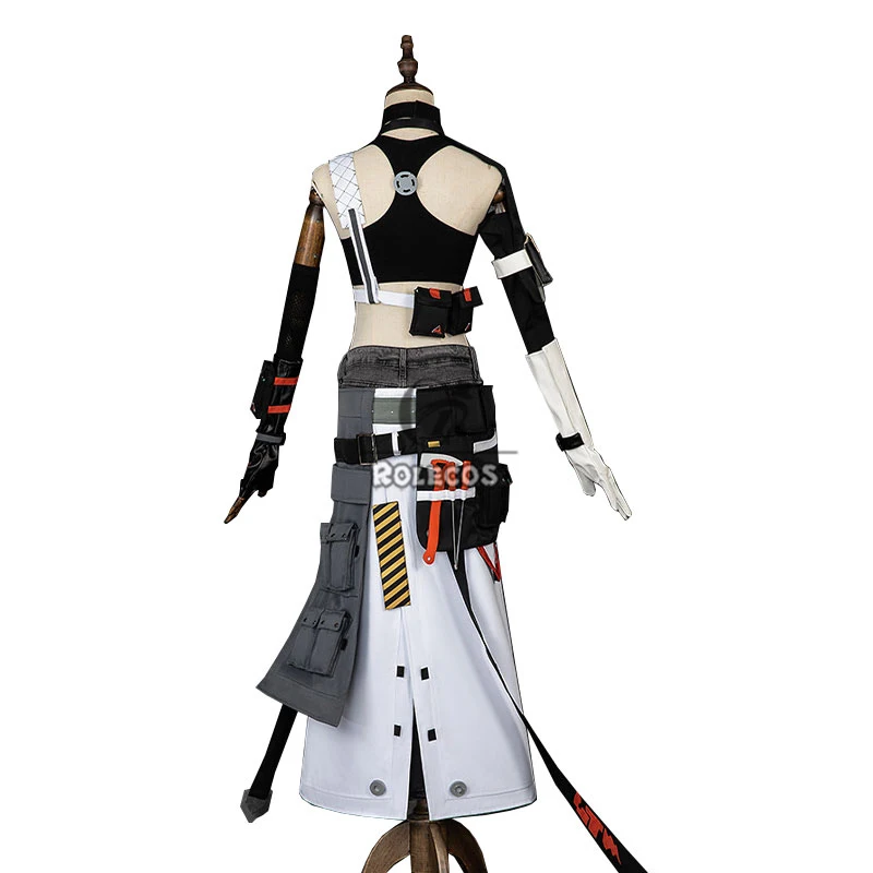 ROLECOS Game Zenless Zone Zero Grace Howard Cosplay Costume Grace Howard Halloween Sexy Women Uniform Outfit Fullset Suit