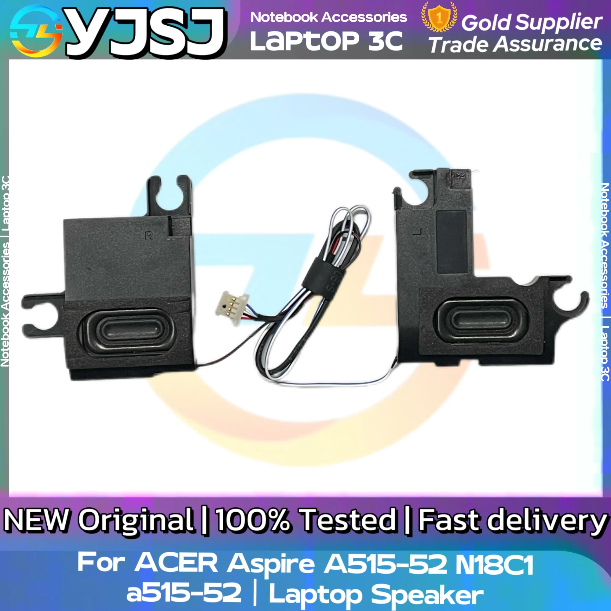 

Новый оригинальный динамик для ноутбука ACER ASPIRE 5 A515-52 A315-33 N18C1 a515-52, встроенный динамик, звуковой сигнал PK23000WW00