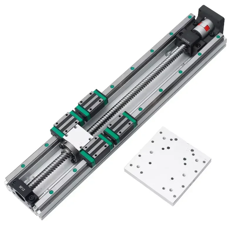 Wholesale Aluminum Linear Guide Rail High Precision Double Track Ball Screw Linear Module for CNC Engraving Machine