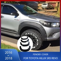 Mudguards Wheel Arch With Nut Car Accessories Fender Flares For Toyota Hilux SR5 Revo 2016 2017 2018