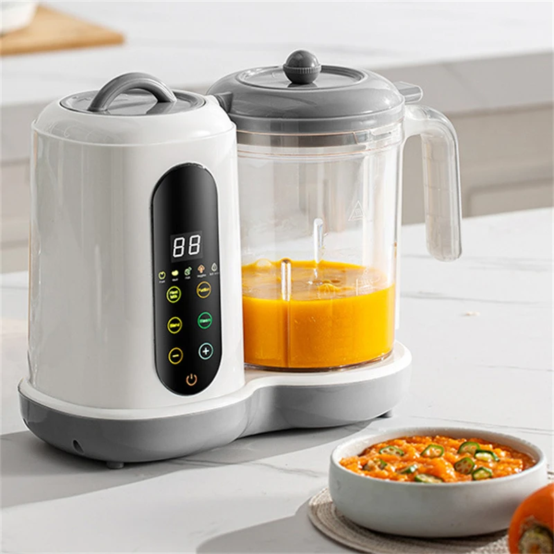 Robot culinaire multifonctionnel pour bébés, préparateur de repas complémentaires, moulin à aliments pour enfants, machine à cuire à la vapeur, à mélanger, à réchauffer et à cuisiner