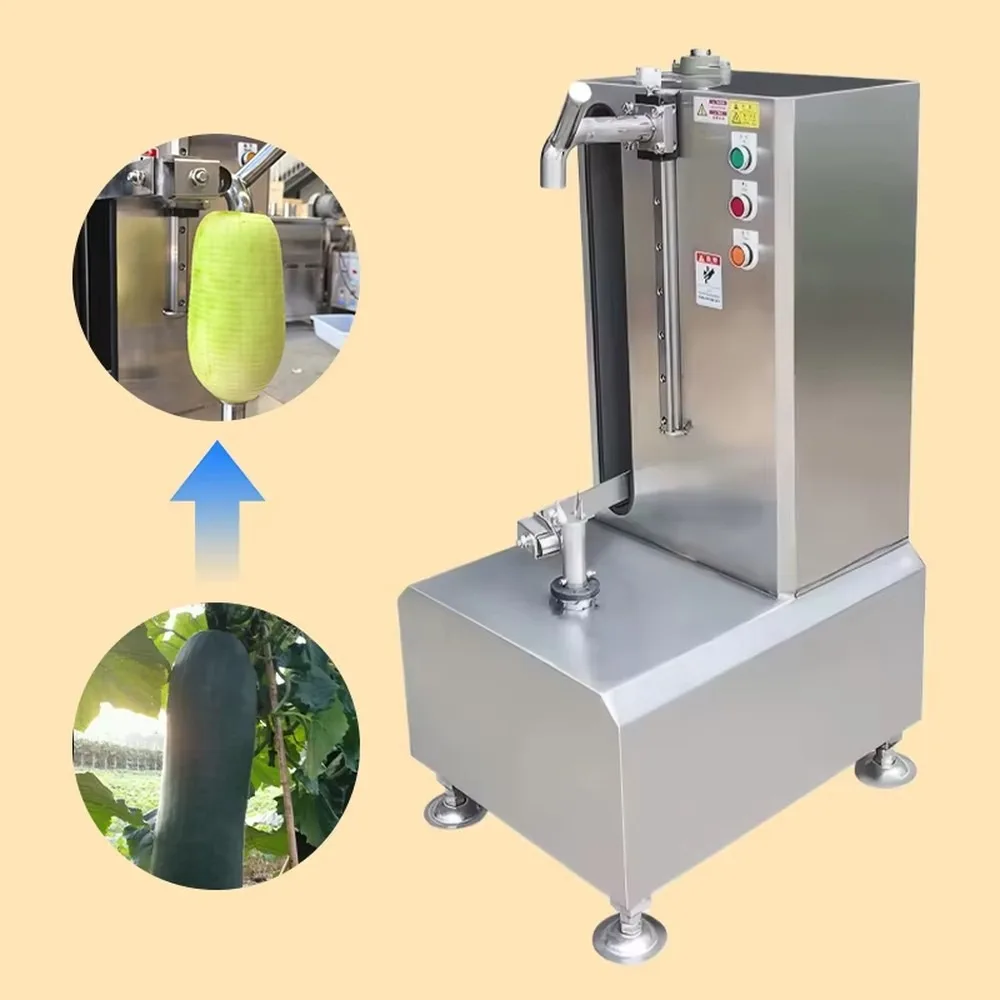Commercial Vegetable Fruit Peeling Machine Durable Safe Pumpkin Potato Peeler for Hotel Restaurant Kitchen