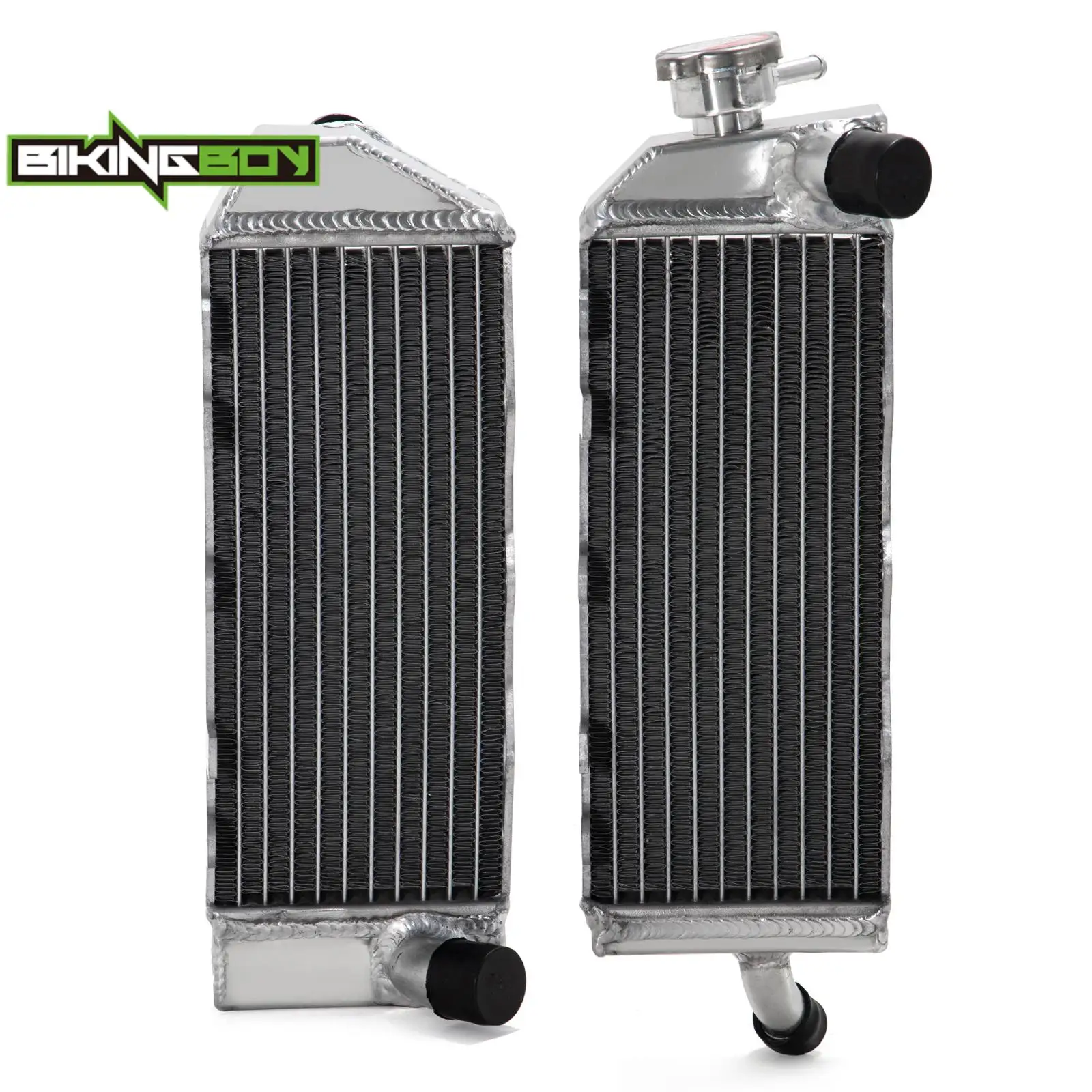 BIKINGBOY Engine Cooling Radiator RM125 96 97 98 99 00 01 02 03 04 05 06 07 08 RM250 89-92 91 01-08 RMX 250 89 90 Water Cooler