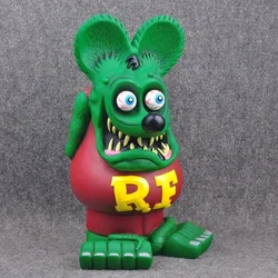 Crazy Mouse Ratfink Trendy Toy Cartoon Decoration Enamel 30cm VINYL Anime Figure Toy Model Ratfink Figurines Boxed Statue Gift