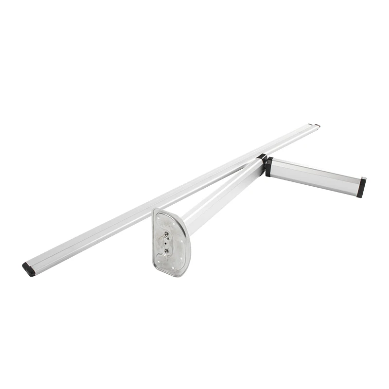 RV Folding Table Leg 28" Aluminum Alloy Single Guide Rails Adjustable Table Legs for RV Boat Camper Dinner Table