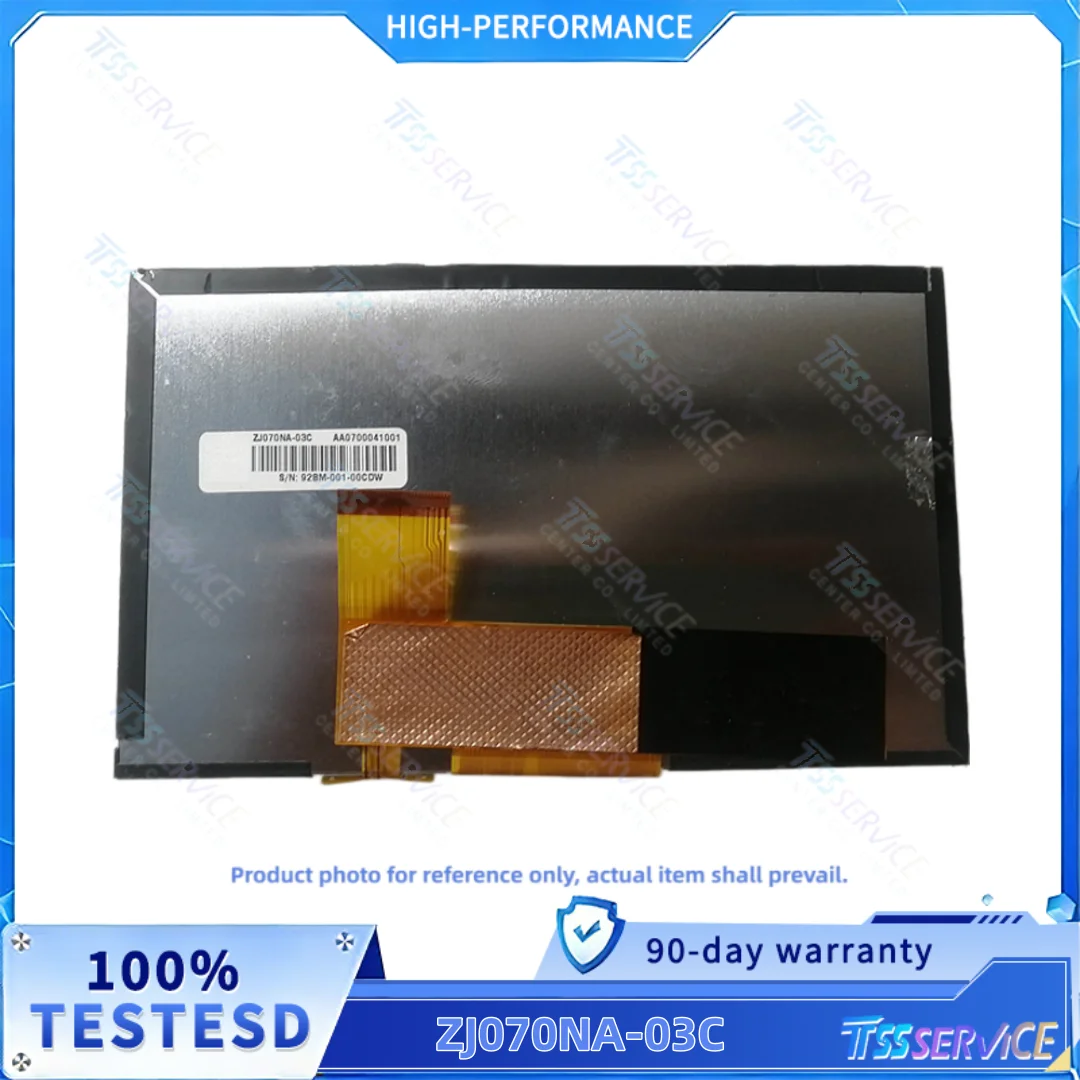 ZJ070NA-03C 7.0 Inch 800*480 Resolution LCD Display Screen
