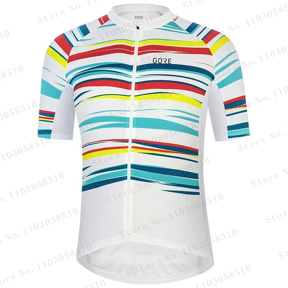 Jersey Cycling Tops Summer Men Short Sleeve Cycling Clothing Sports Bicycle Shirts Bib Shorts Suits Mtb Road Bike Clothing