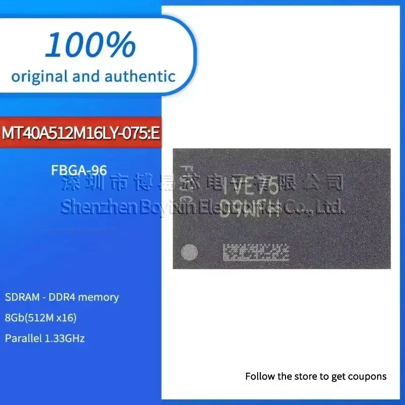 

D9WFH MT40A512M16LY-075:E Black PC casing