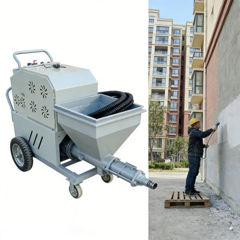 

Mortar Spraying Pump Multi Project Sprayer Suitable for Various Wall Types Concrete Brick for Construction Teams Customized Sale