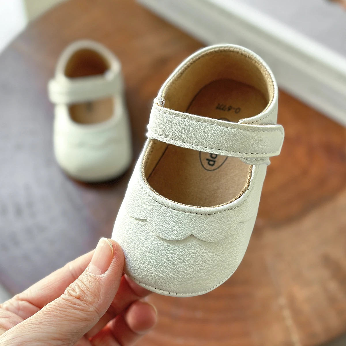 Baby Girls Shoes Multicolour Princess Toddlers Shoes Soft Soled Non-Slip Crib Shoes First Walkers 0-18M