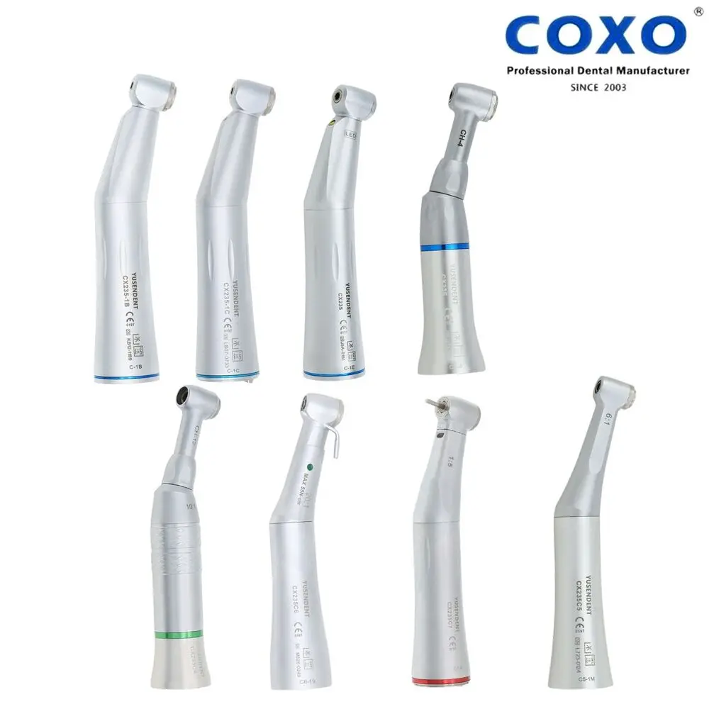 

COXO Dental Inner Water Electric LED Fiber Optic Implant Endo Contra Angle