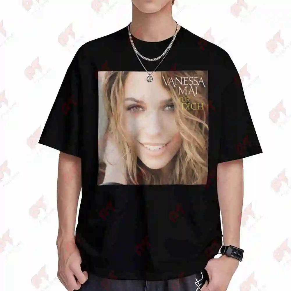 Vanessa Mai Für Dich Album Cover Short Sleeve Tee 100% Cotton T-Shirt