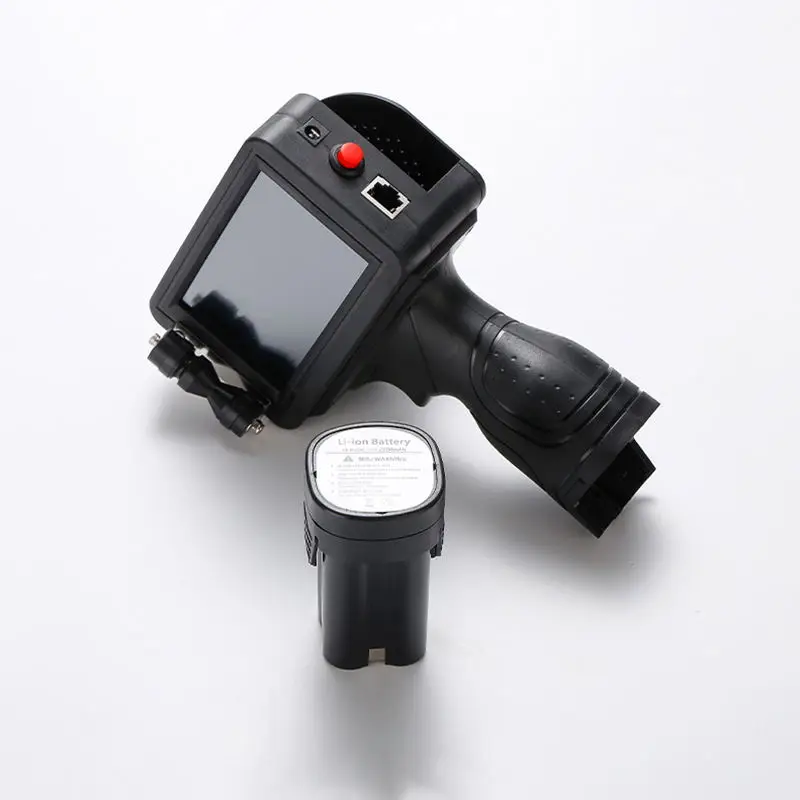 12.7mm Handheld Inkjet Printer Machine for Clothes Textile T-shirt Logo Pattern Text Printing Provided Automatic 600DPI