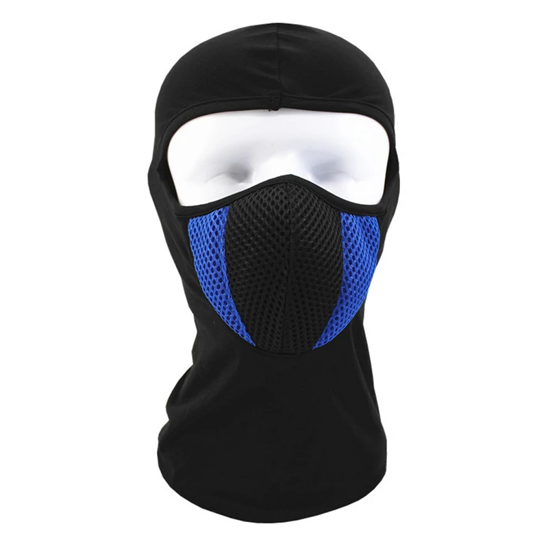 New Full Face Mask Motorbike Dustproof Sunscreen Full Face Cover Summer Cool Face Mask High Qualirty Fashion